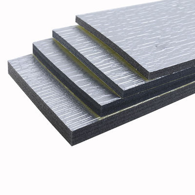 एचवीएसी डक्टवर्क के लिए 25kg/M³ एल्यूमिनियम फॉयल कंपोजिट Xpe फोम पॉलीओलेफ़िन इन्सुलेशन