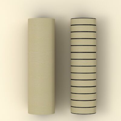 कार्यालय भवन की सजावट के लिए दाग प्रतिरोधी IXPE सॉफ्ट स्लैट ग्रिल बोर्ड वॉलपेपर