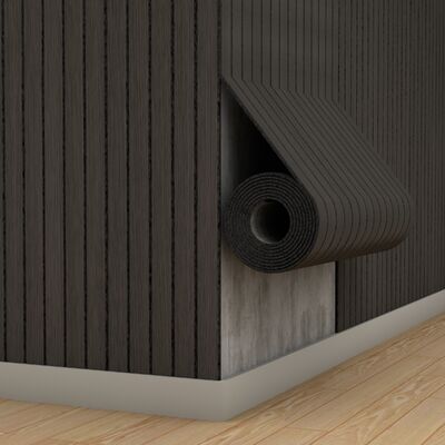 स्कूल की सजावट के लिए वाटरप्रूफ इलास्टिक IXPE पीवीसी वुड ग्रेन सॉफ्ट ग्रिल स्लैट पैनल