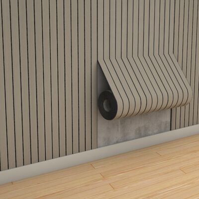 कल्याणकारी गृह सजावट के लिए IXPE फोम परत के साथ नरम लकड़ी के स्लैट दीवार पैनल