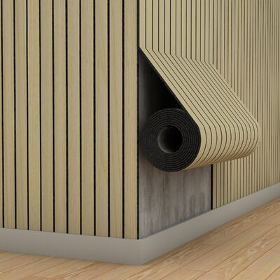 घर की साज-सज्जा के लिए अग्निरोधी पीवीसी सुरक्षा लचीली लकड़ी की दीवार पैनल वॉलपेपर