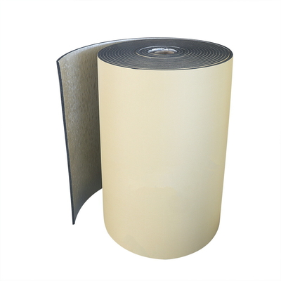 गर्मी इन्सुलेशन सामग्री XLPE HVAC इन्सुलेशन फोम लेपित चिपकने वाला और एल्यूमीनियम पन्नी
